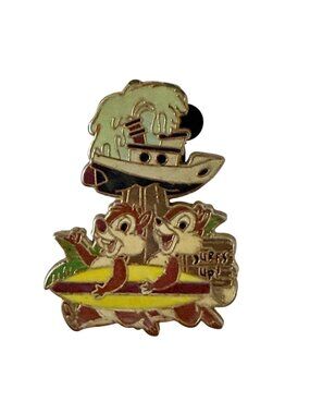 Disney Cruise Line Chip Dale Surfing Pin Point Us to the Buffet 2014 DCL